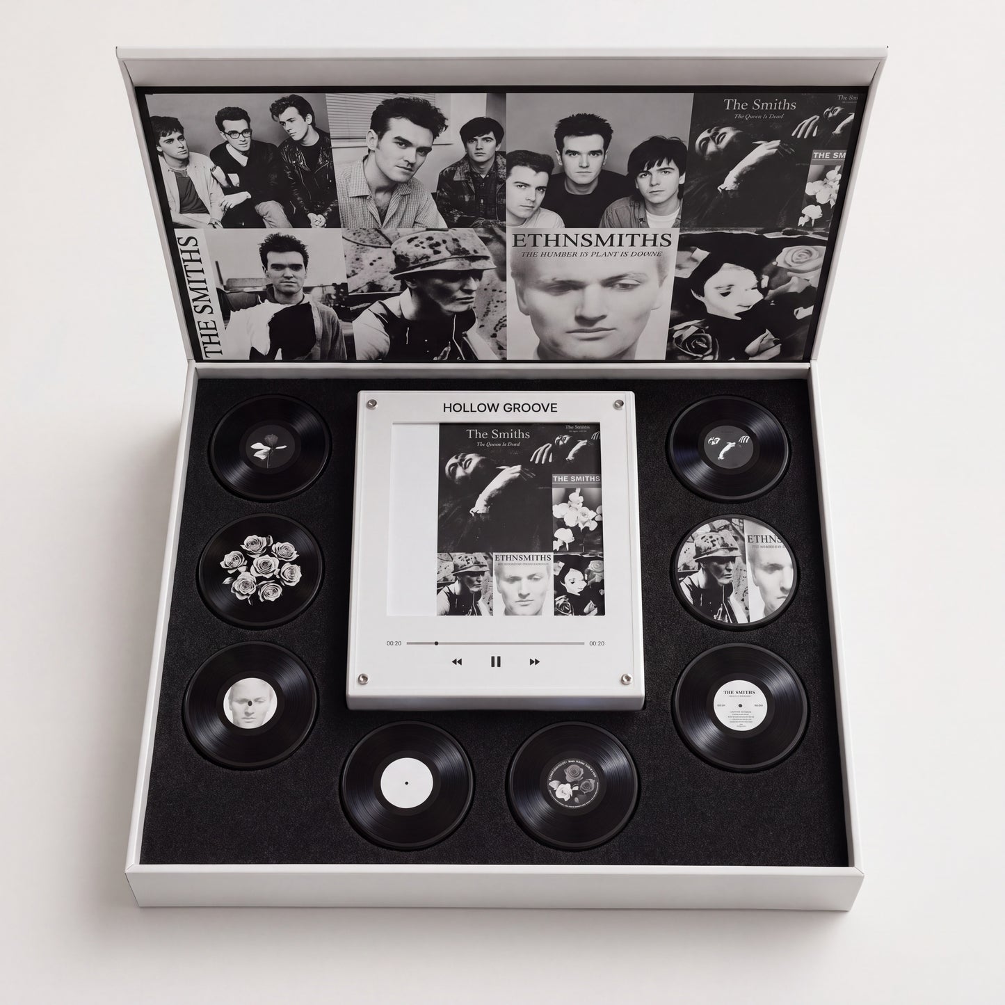 Hollow Groove Music Player — NFC Vinyl Frame